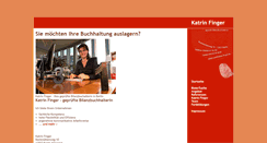 Desktop Screenshot of katrin-finger.de