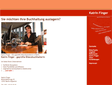 Tablet Screenshot of katrin-finger.de
